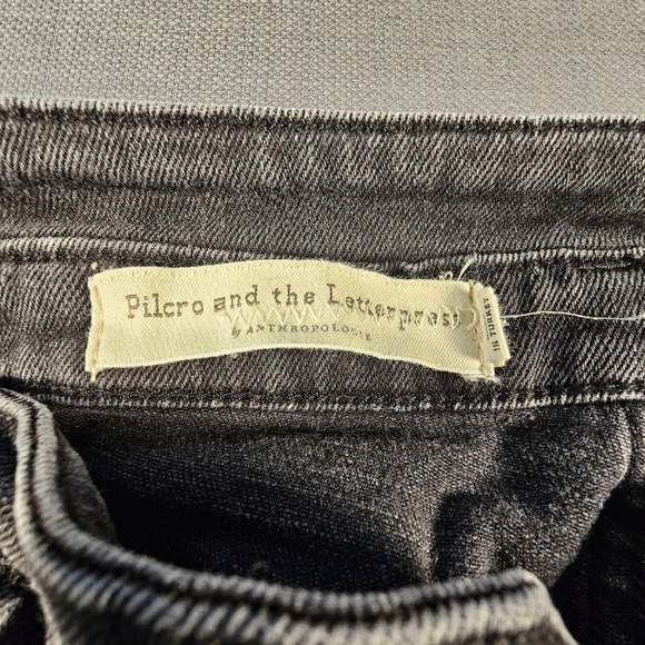 Pilcro and the Letterpress Denim - Pilcro and the Letterpress Anthropologie High Rise Slim Button Fly Jeans Size 31